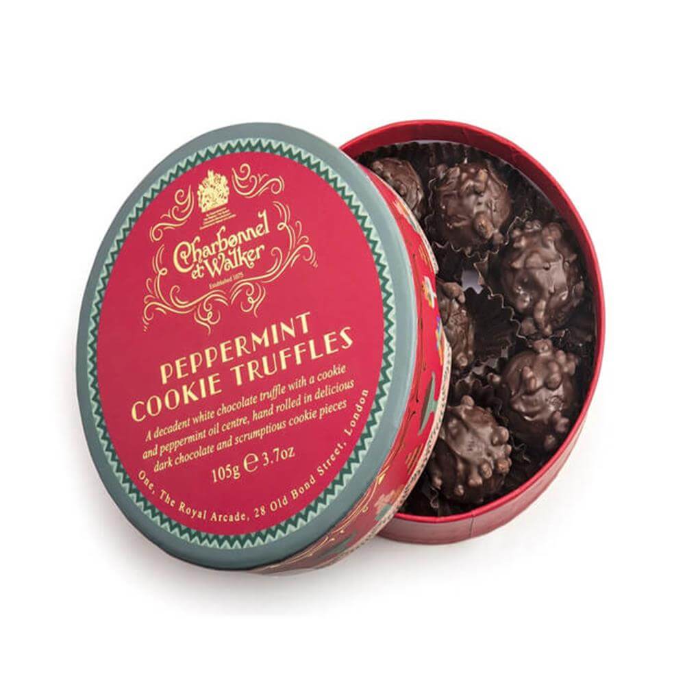 Charbonnel et Walker Christmas Peppermint Cookie Truffles 105g